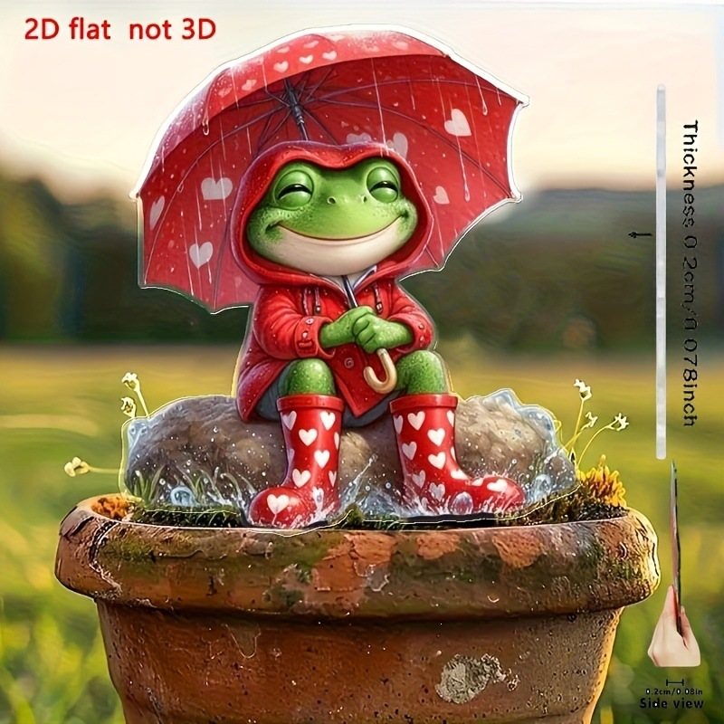Bonsai Garden Gift - 1PCS Single Smiling Frog is an