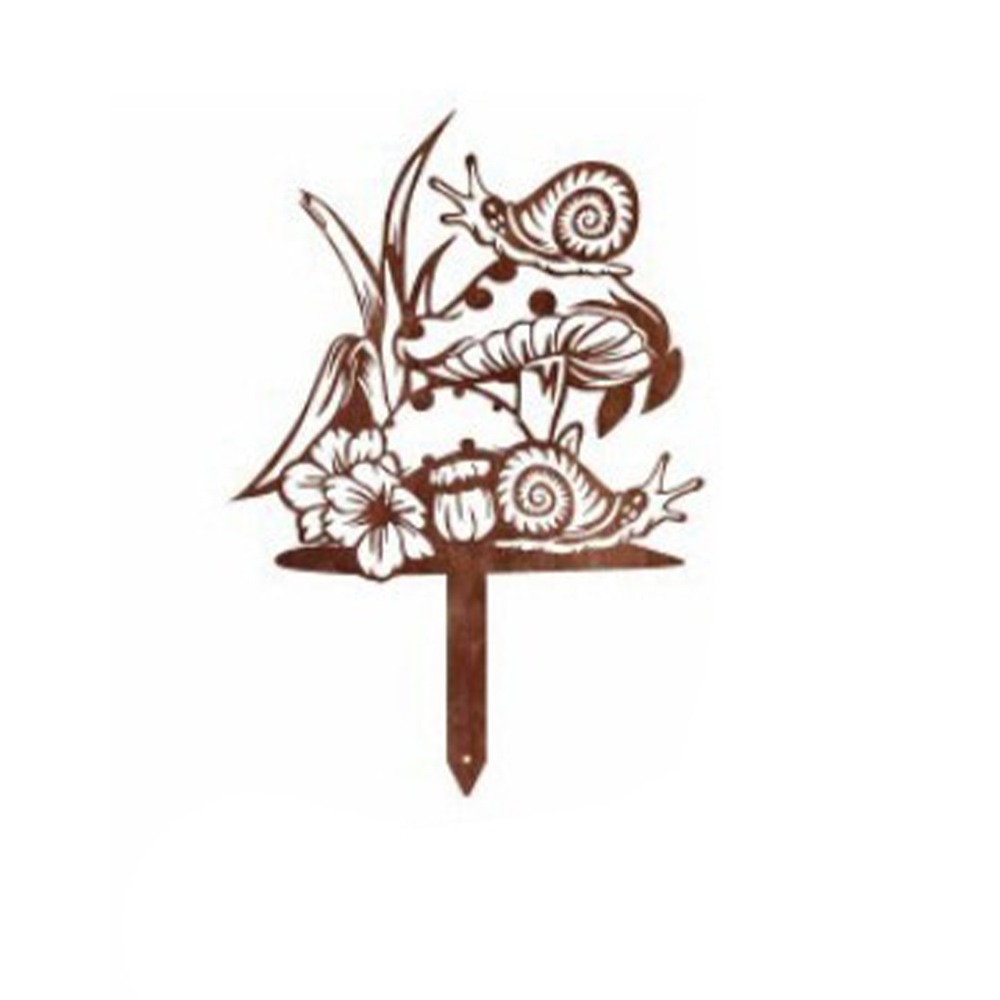 Bonsai Garden Design - Landscape Decoration Metal Decorative Garden Stakes