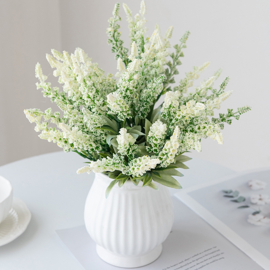 Artificial Flower Plants Laven - Bonsai Garden Gift recension och pris