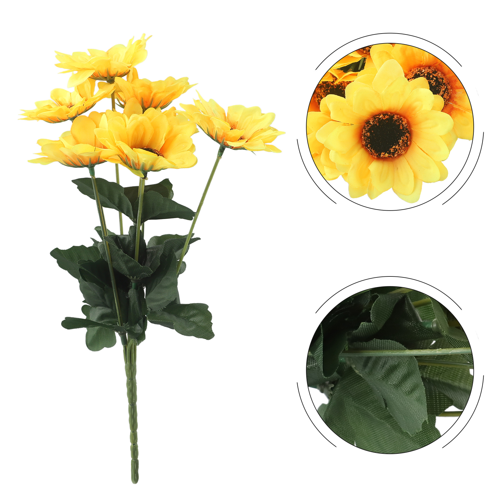 Artificial Sunflower Bouquet w - Bonsai Garden And Cafe recension och pris