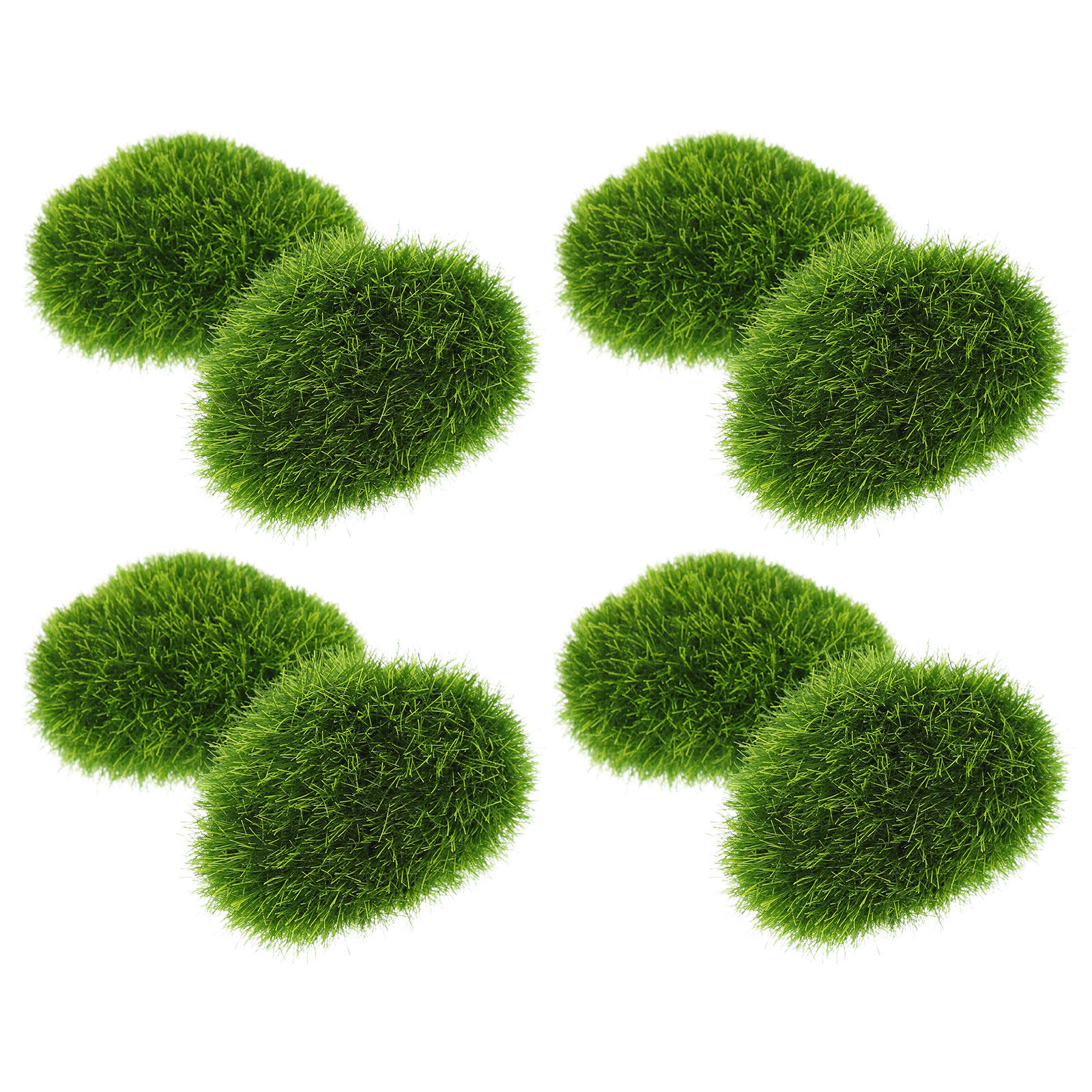 8Pcs Artificial Moss Stones Re - Bonsai Garden Wall recension och pris