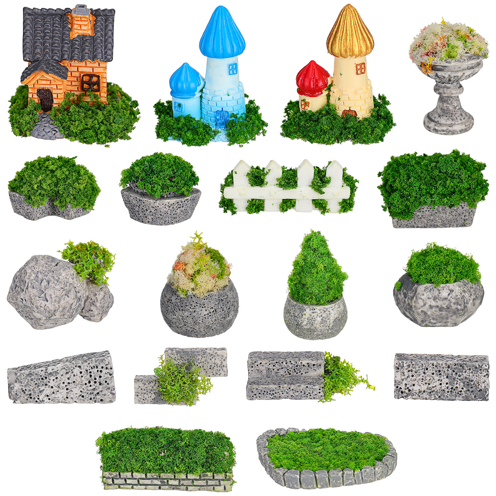 1Set Miniature Garden Decorati - Bonsai Garden Design recension och pris