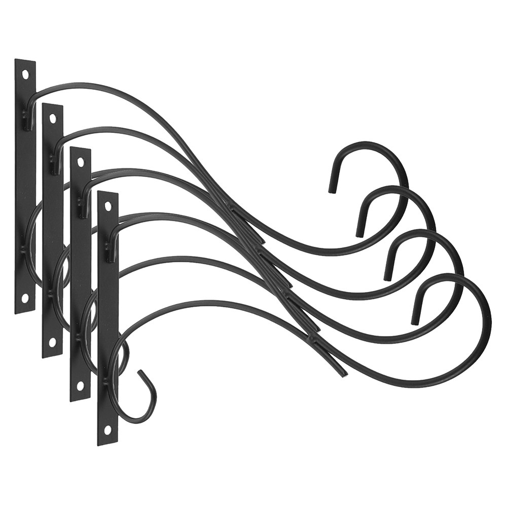 4Pcs Heavy Duty Iron Hanging P - Bonsai Garden Wall recension och pris