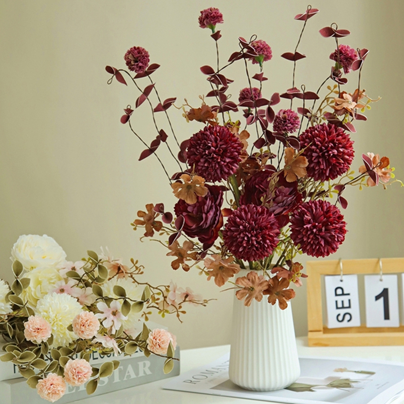 1Pc Silk Rose Artificial Flowe - Bonsai Garden Gift recension och pris
