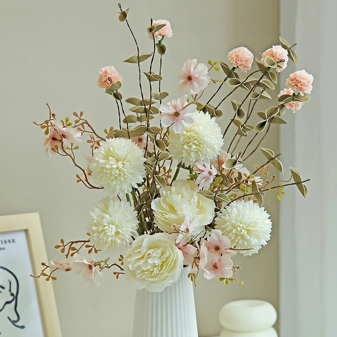 1Pc Silk Rose Artificial Flowe - Bonsai Garden Gift recension och pris