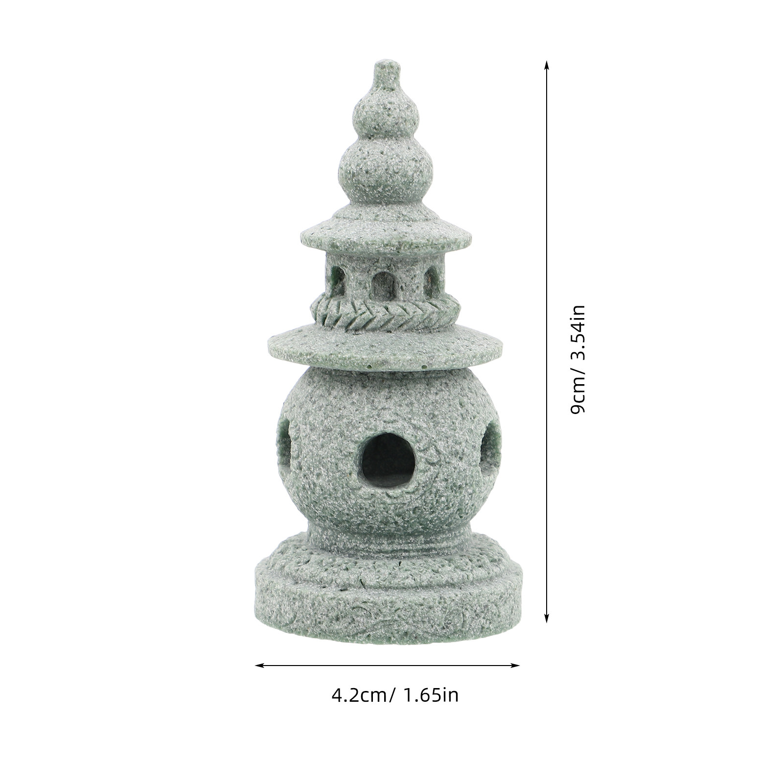 Sandstone Mini Pagoda Ornament - Bonsai Garden Design recension och pris