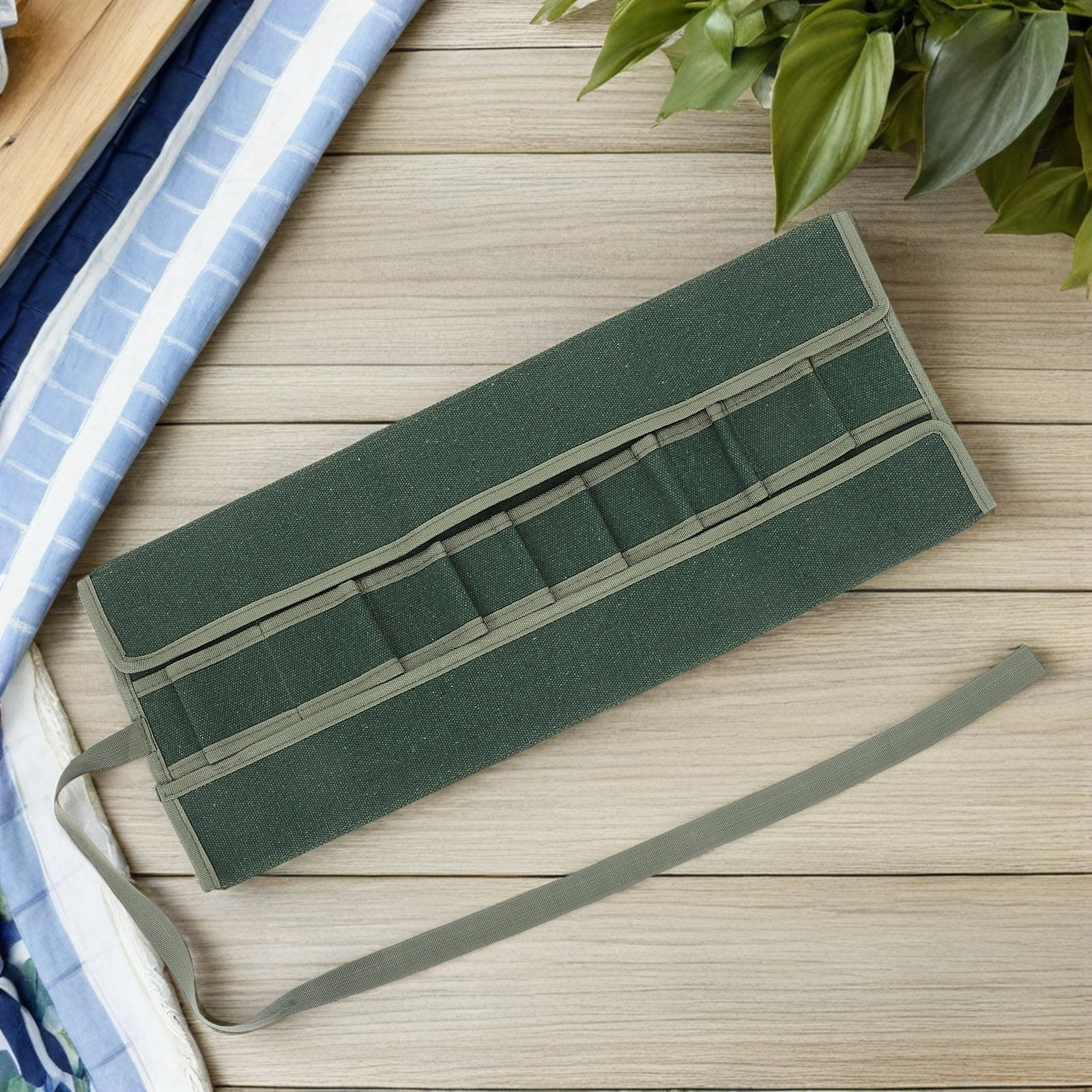 Garden Tool Bag Canvas Roll Up - Up Bonsai Garden recension och pris