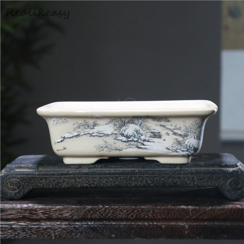 6Size Purple Sand Flower Pot C - Mini Bonsai Zen Garden recension och pris