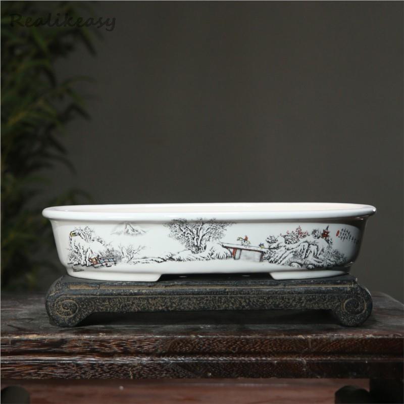 6Size Purple Sand Flower Pot C - Mini Bonsai Zen Garden recension och pris