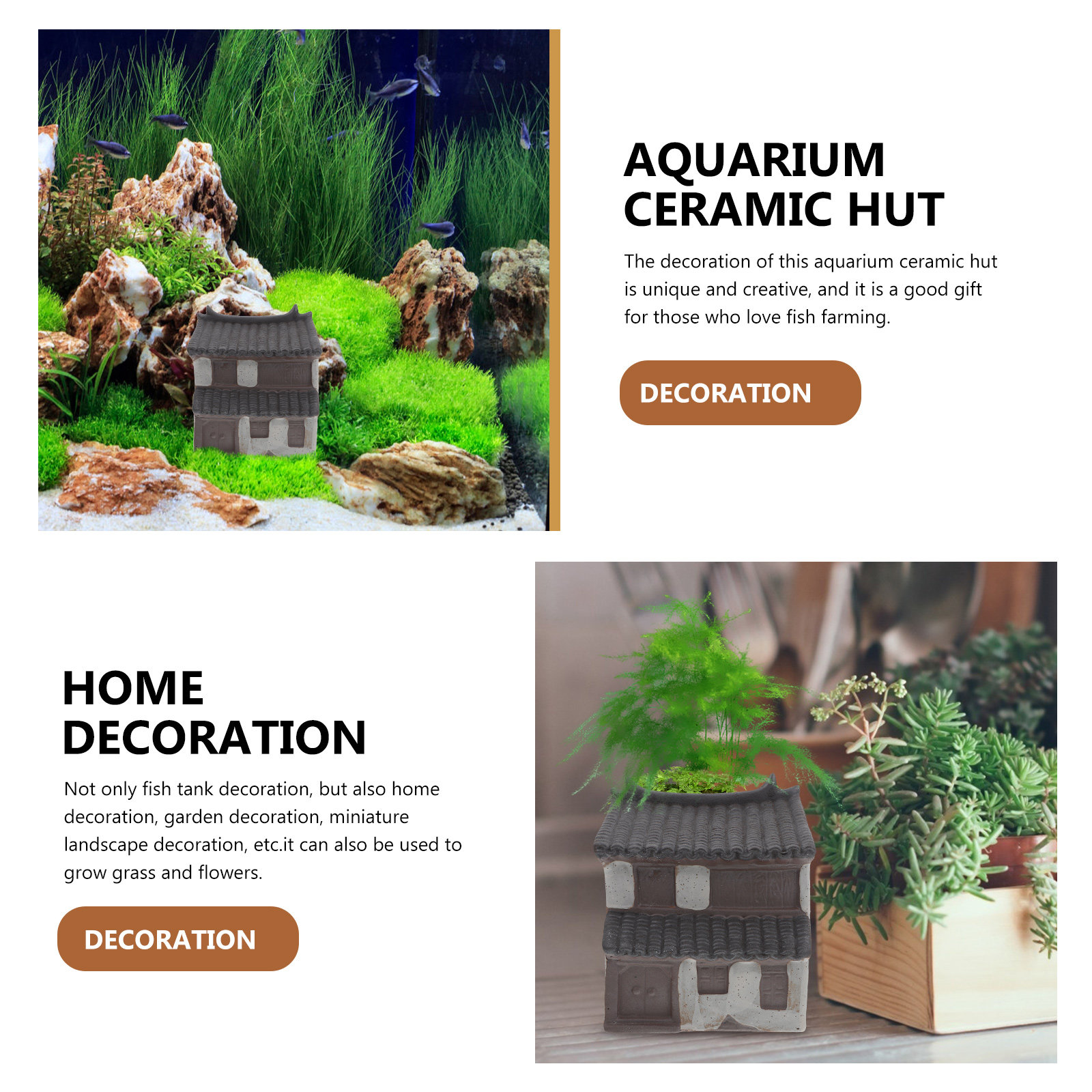 Creative Retro Style Ceramic F - Bonsai Garden Design recension och pris