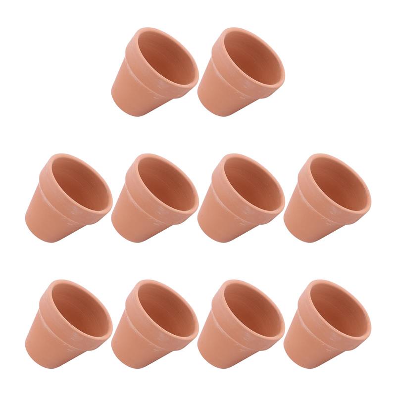10pcs Mini Terracotta Pot Plan - Mini Bonsai Zen Garden recension och pris