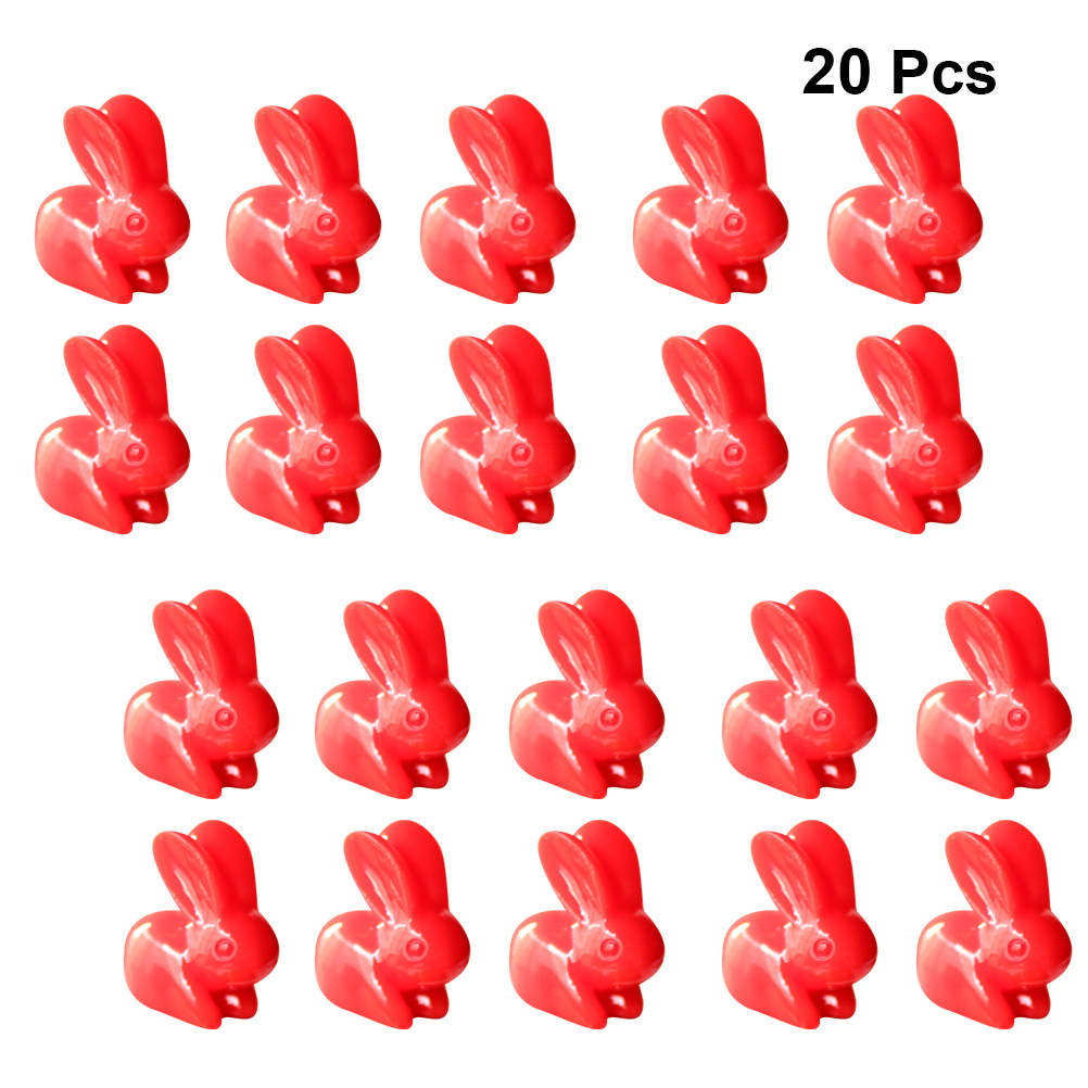 20Pcs Resin Rabbit Home Decor  - Bonsai Garden Design recension och pris