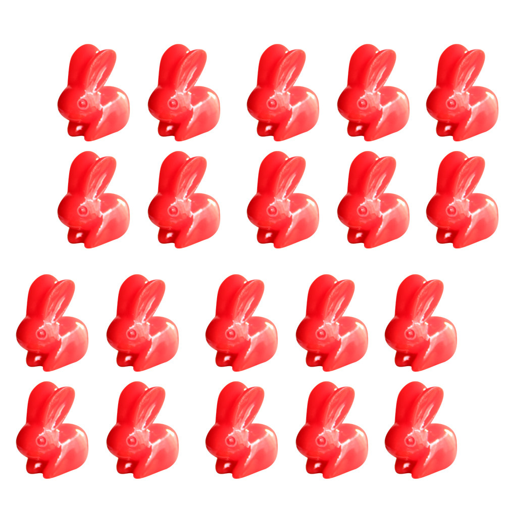20Pcs Resin Rabbit Home Decor  - Bonsai Garden Design recension och pris