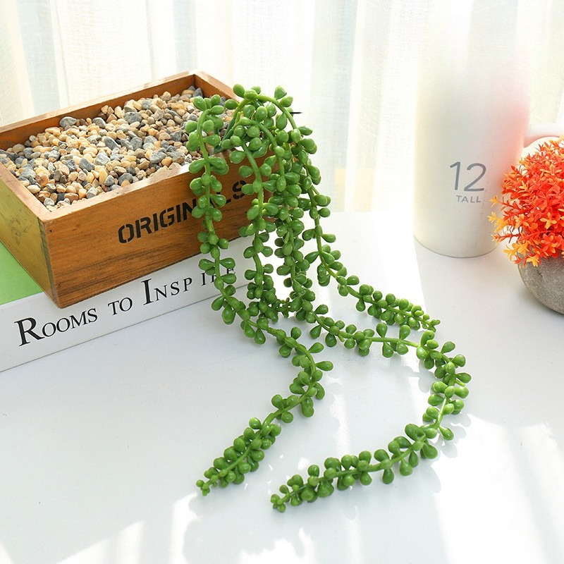 Green Artificial Succulent Pla - Bonsai Garden For Home recension och pris