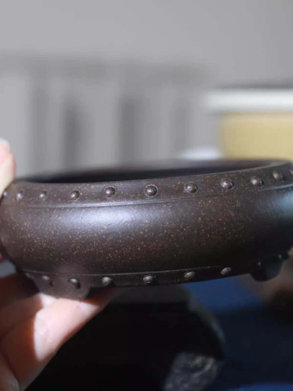 Ceramic Circle Bonsai Pot, Mad - Mini Bonsai Zen Garden recension och pris