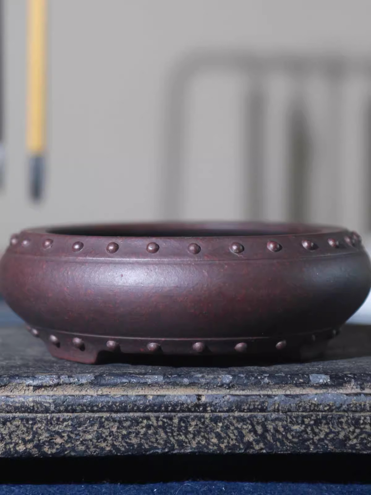 Ceramic Circle Bonsai Pot, Mad - Mini Bonsai Zen Garden recension och pris