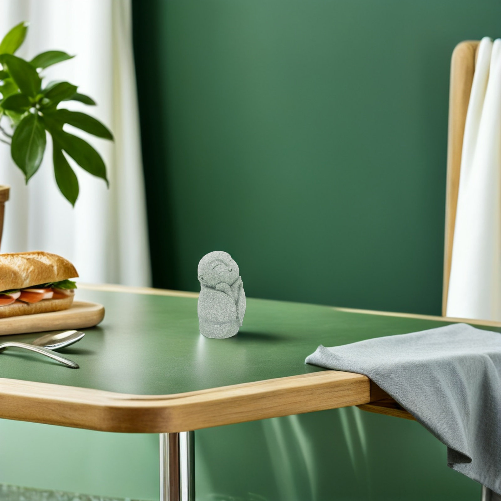 Zen Garden Sandstone Monk Stat - Mini Bonsai Zen Garden recension och pris