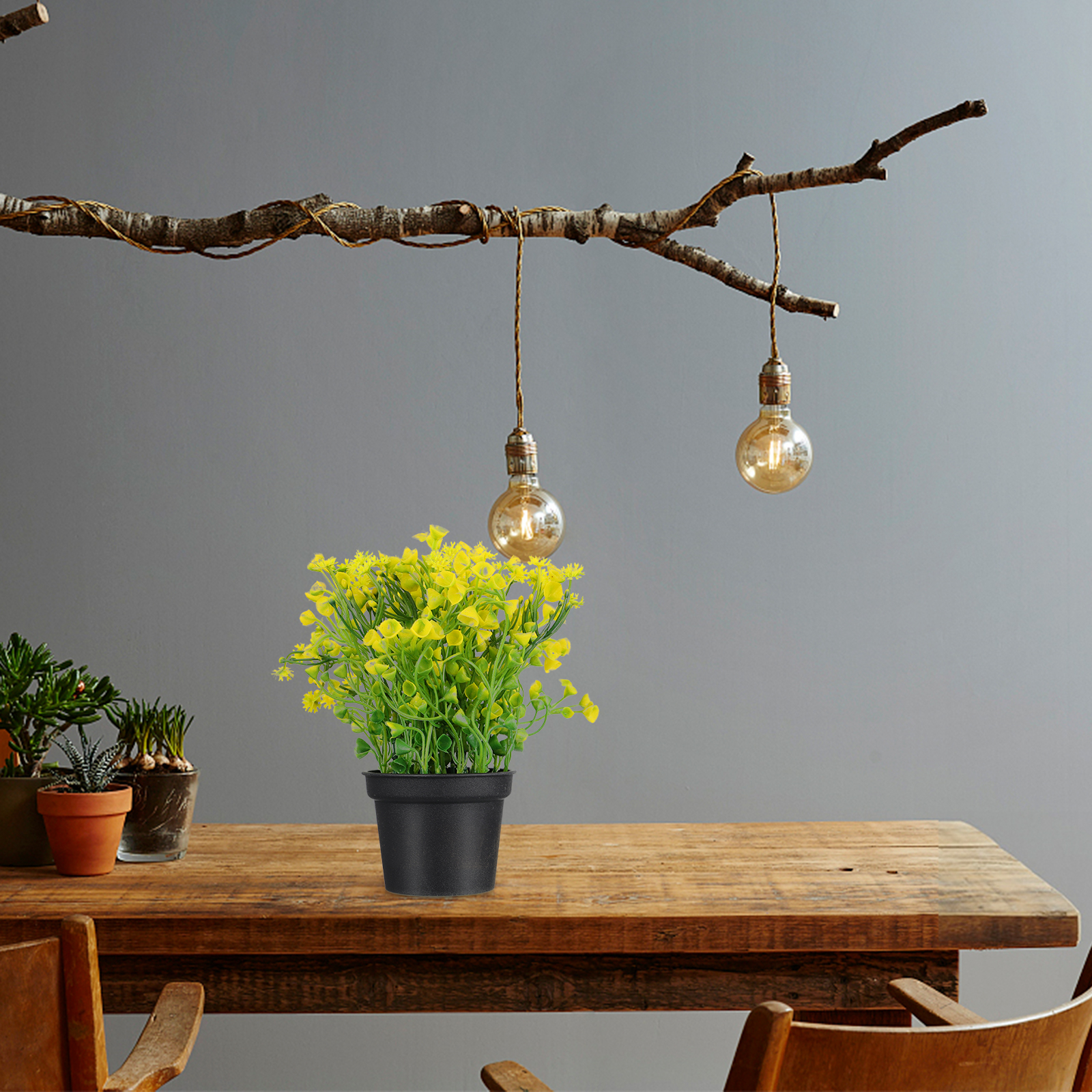 2pcs Realistic Artificial Bell - Bonsai Garden And Cafe recension och pris