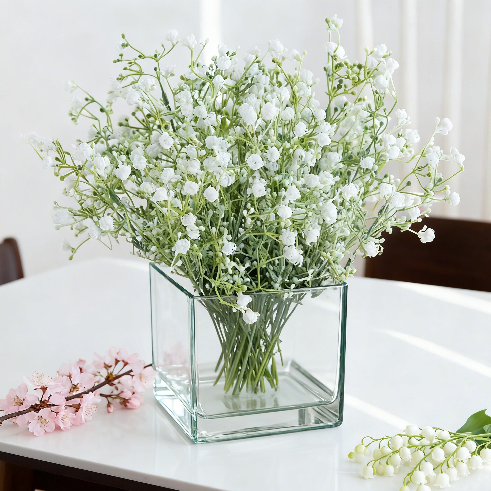 Artificial Flower Plant Gypsop - Bonsai Garden Wall recension och pris