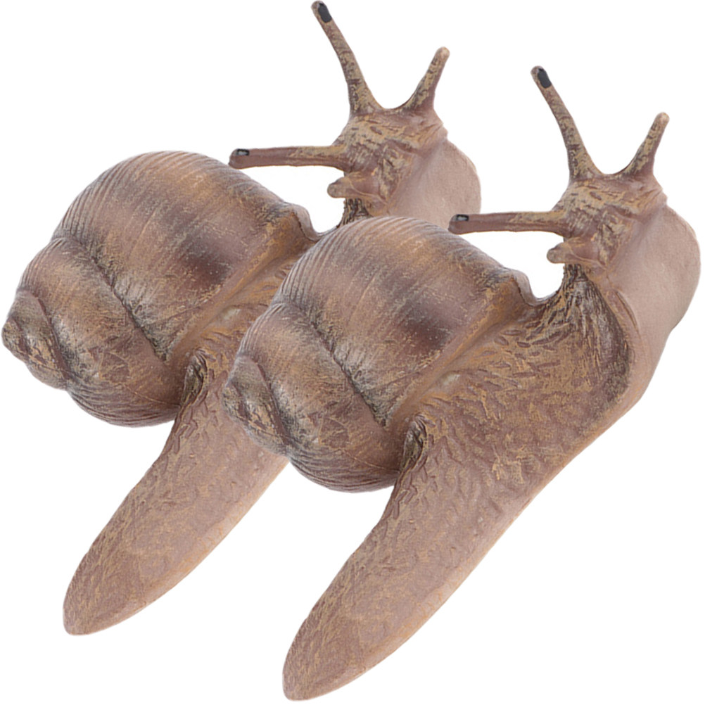 2Pcs Realistic Snail Decoratio - Bonsai Garden For Home recension och pris
