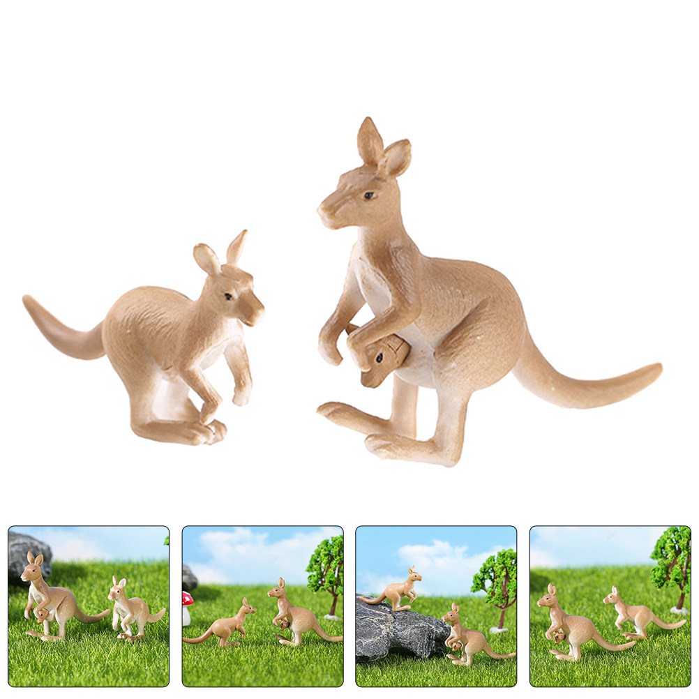 4Pcs Mini Kangaroo Ornaments M - Bonsai Garden Ornaments recension och pris