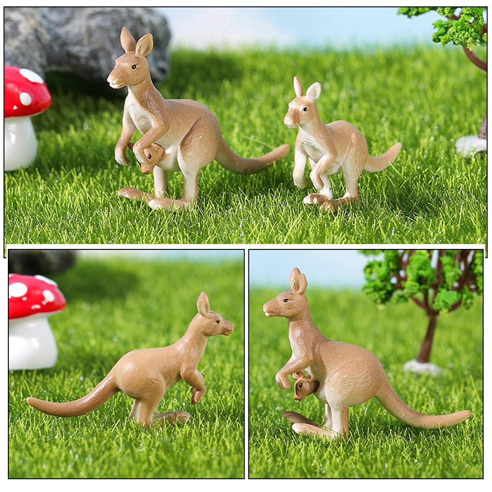 4Pcs Mini Kangaroo Ornaments M - Bonsai Garden Ornaments recension och pris