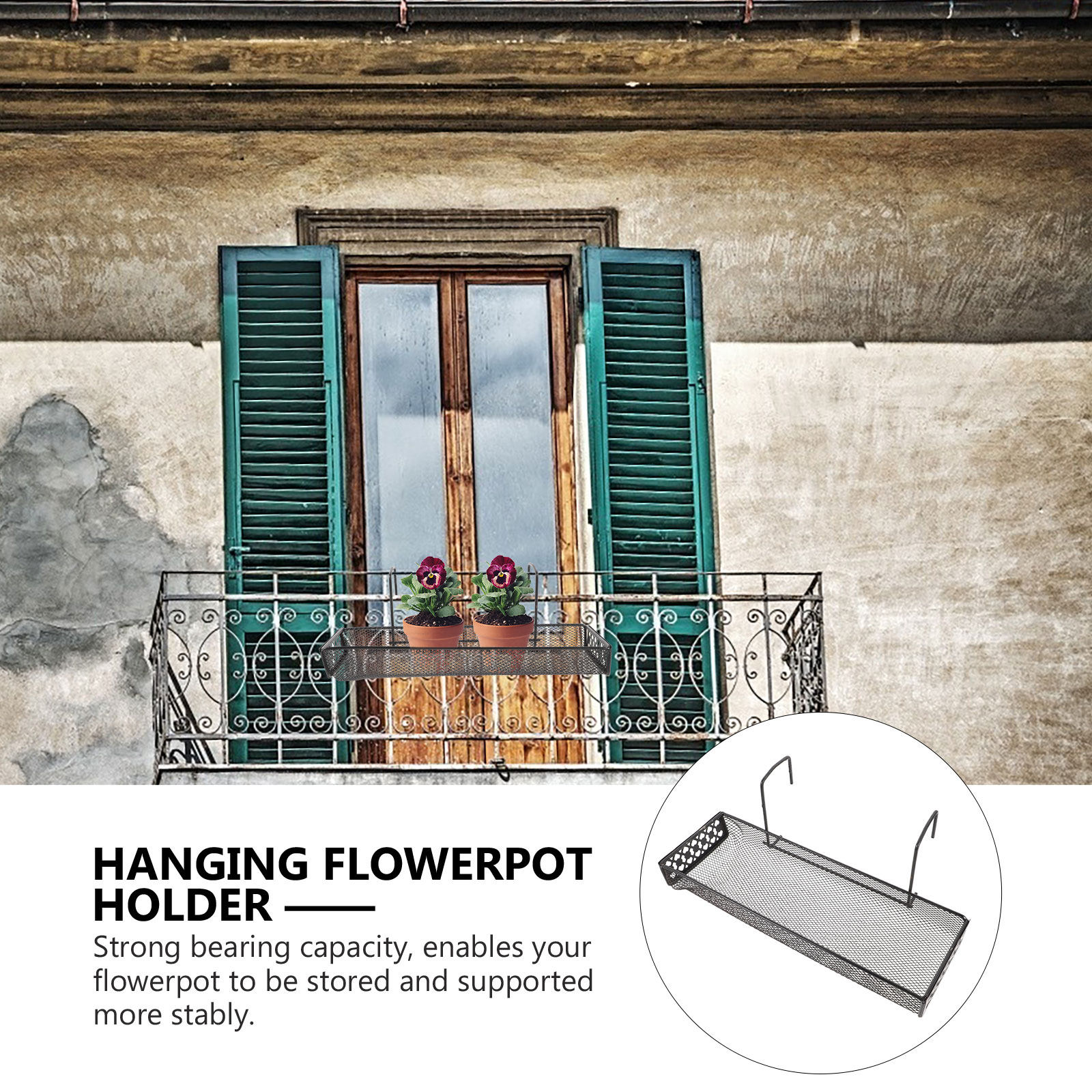 Balcony Plant Hanger Rack Heav - Bonsai Garden Usa recension och pris