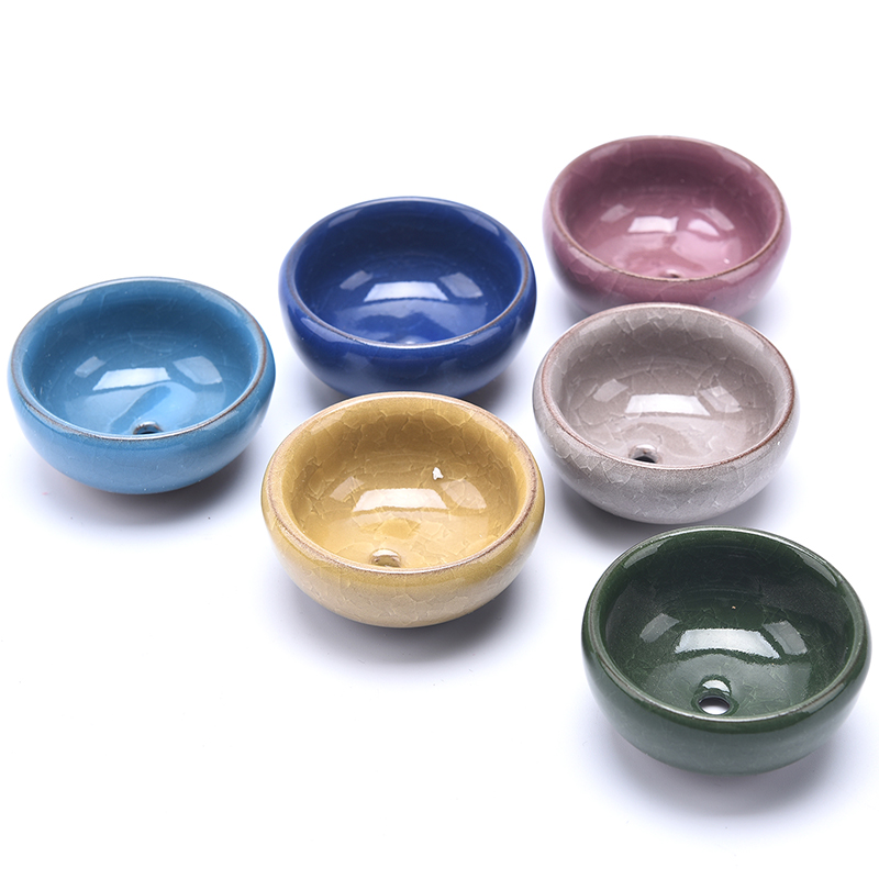 Cute Ice-Crack Glaze Flower Ce - Mini Bonsai Zen Garden recension och pris