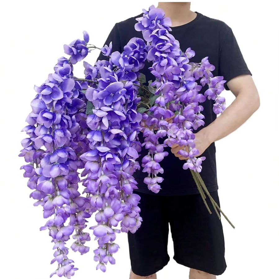 Artificial Flower Rattan Home  - Bonsai Garden Wall recension och pris
