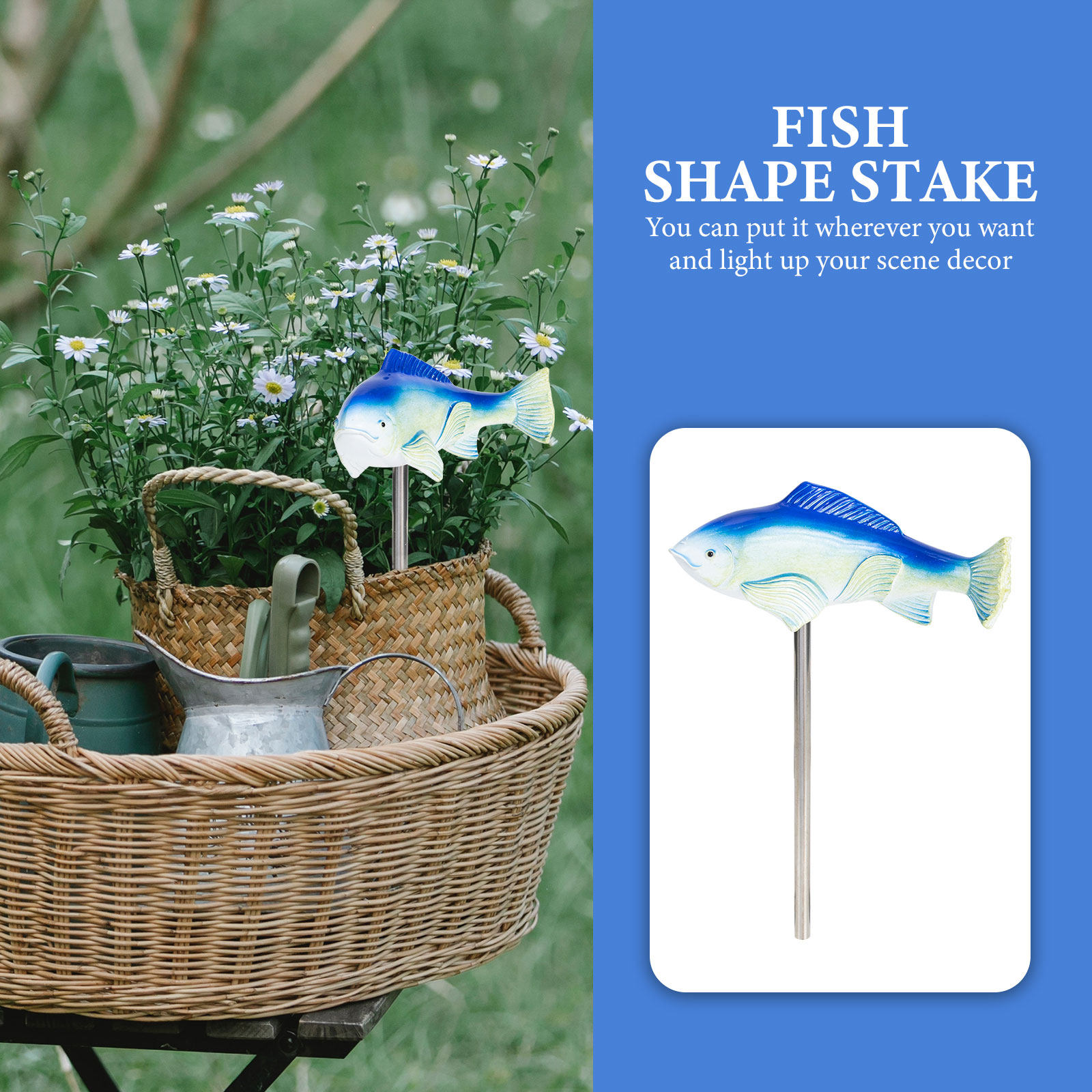 Premium Resin Fish Ornament Ga - Bonsai Garden Design recension och pris
