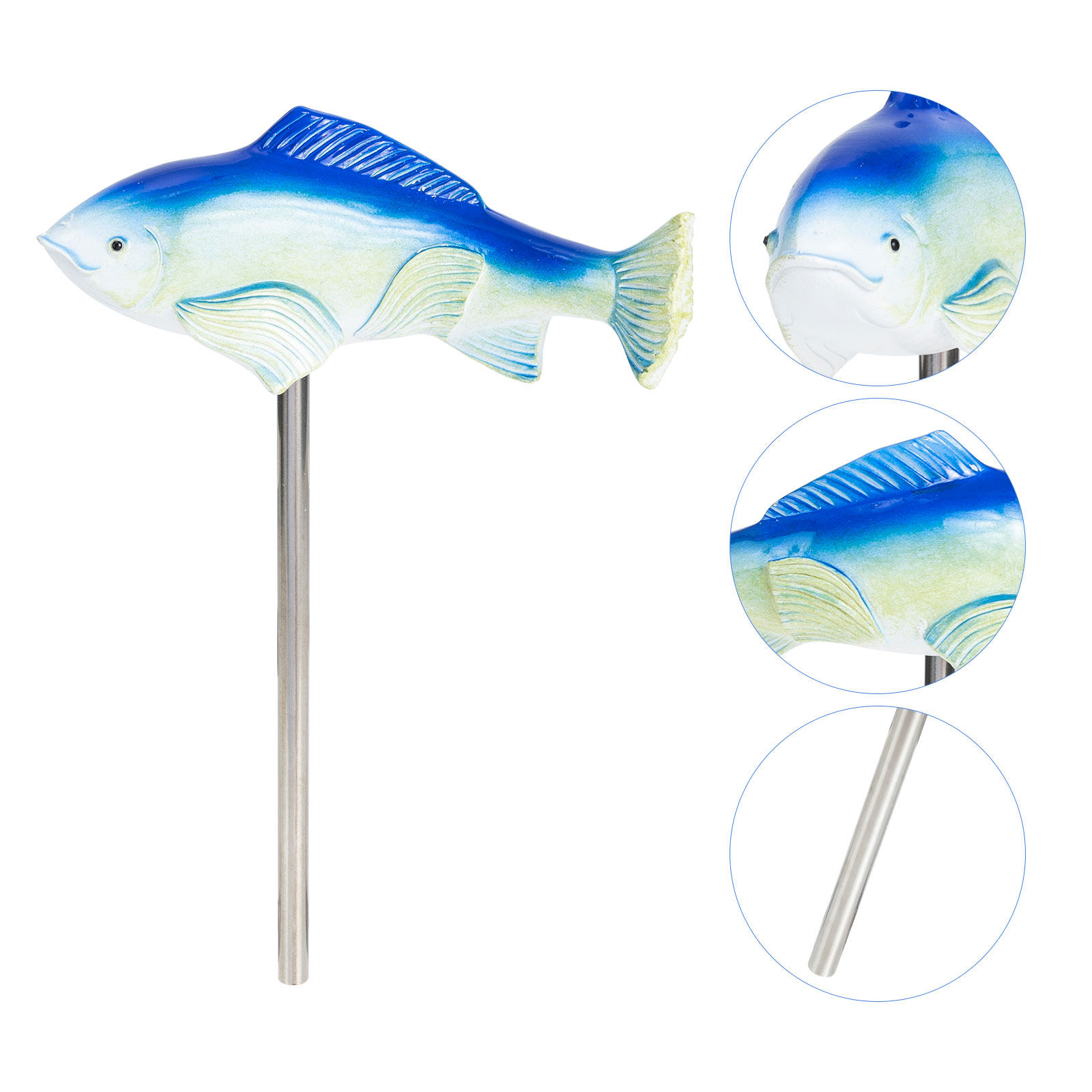Premium Resin Fish Ornament Ga - Bonsai Garden Design recension och pris