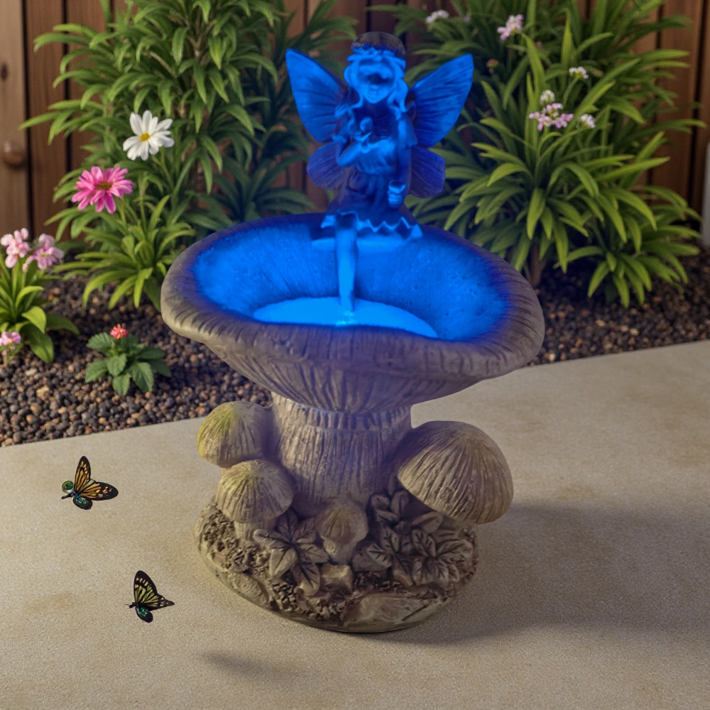 Creative Flower Fairy Solar Ni - Bonsai Garden Ornaments recension och pris