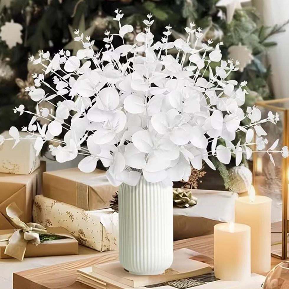 1/3pcs Artificial Plants white - Bonsai Garden For Home recension och pris