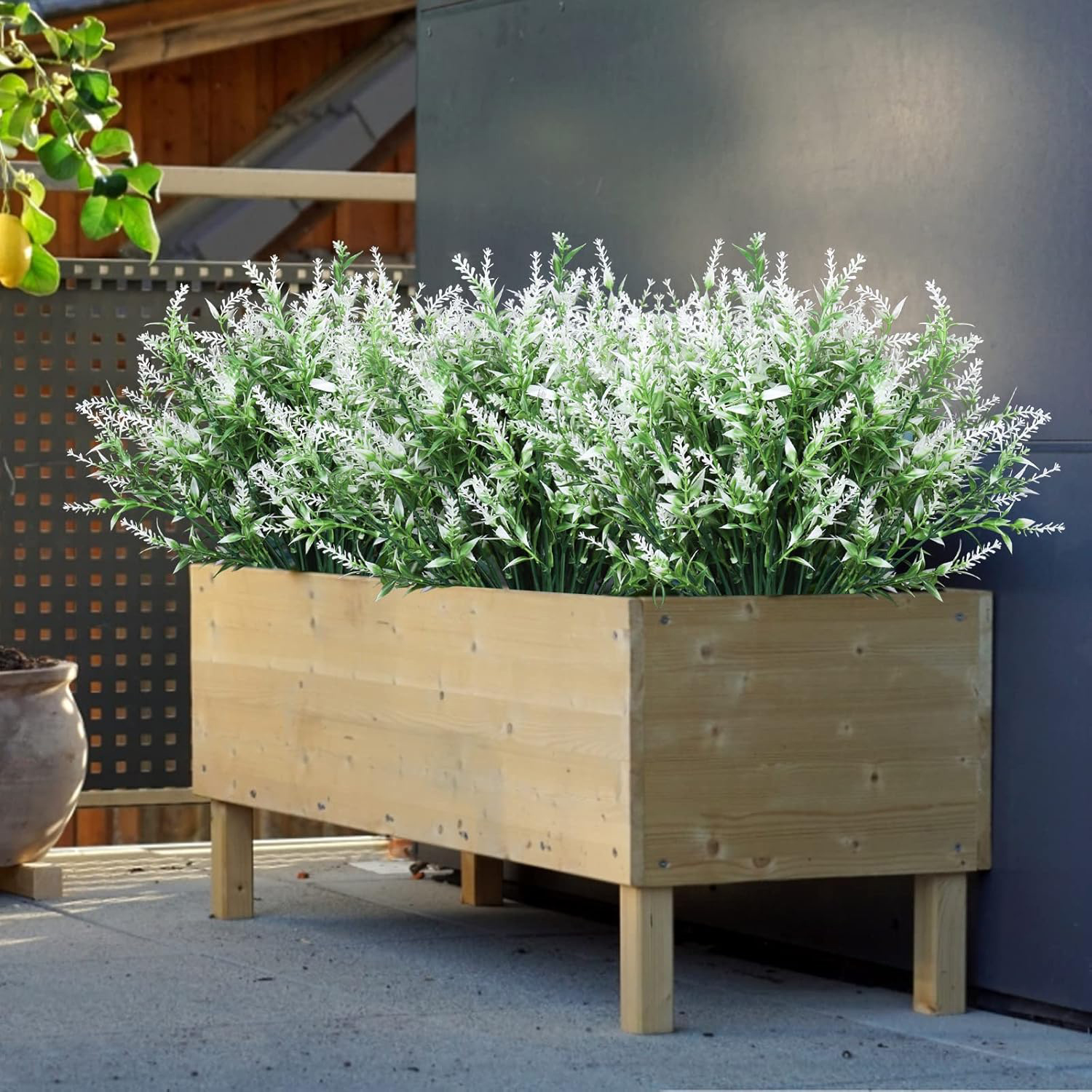 Artificial Flowers Plastic Lav - Bonsai Garden Gift recension och pris
