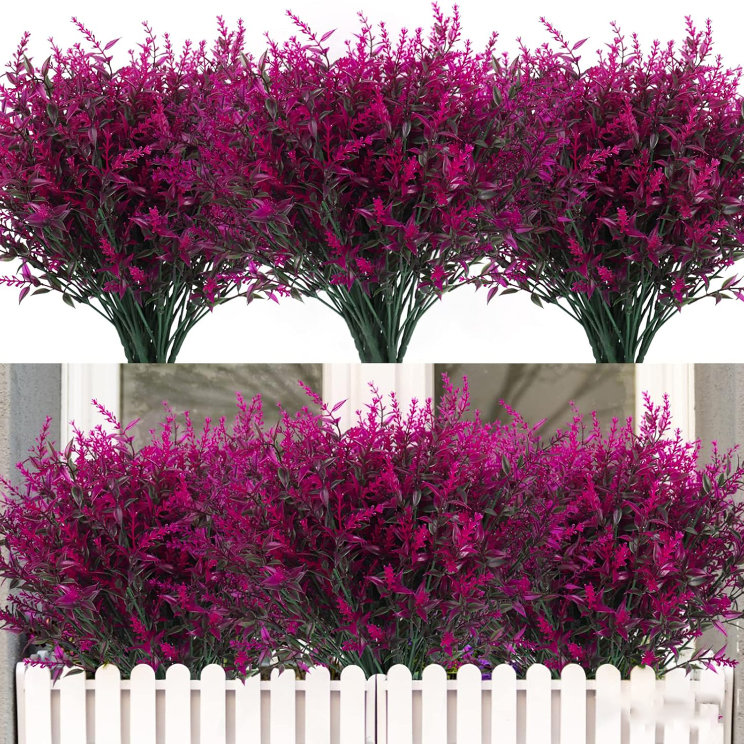 Artificial Flowers Plastic Lav - Bonsai Garden Gift recension och pris