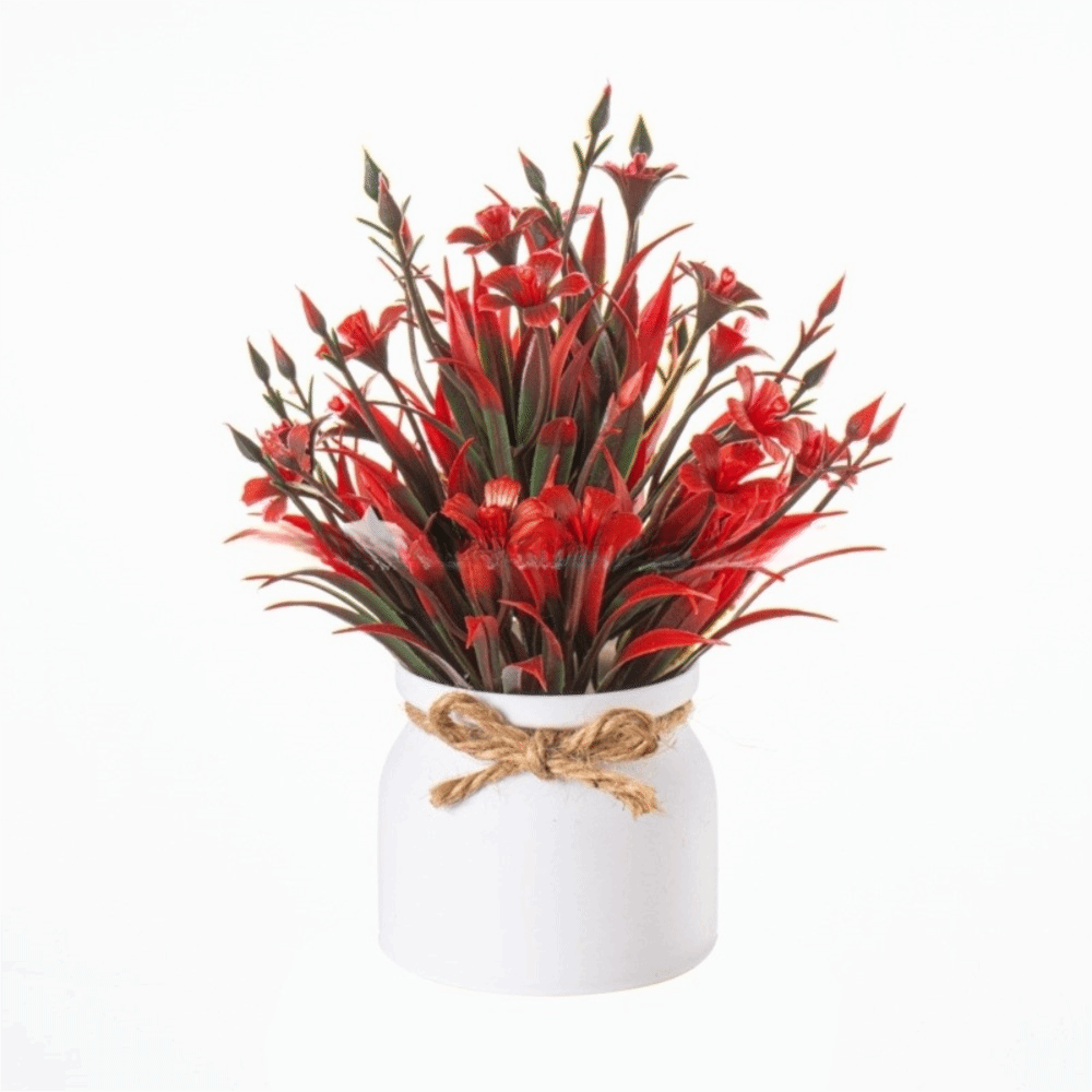 New Fake Potted Flowers Evergr - Bonsai Garden For Home recension och pris