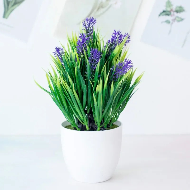1 Pcs Green Artificial Plants  - Bonsai Garden For Home recension och pris