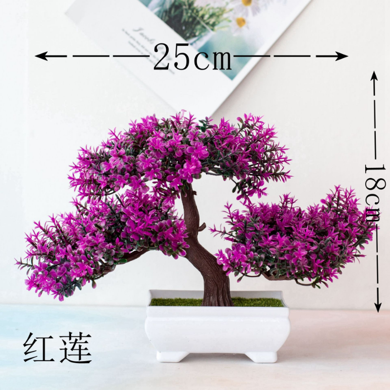 1pcs Artificial Plants Bonsai  - Bonsai Garden For Home recension och pris