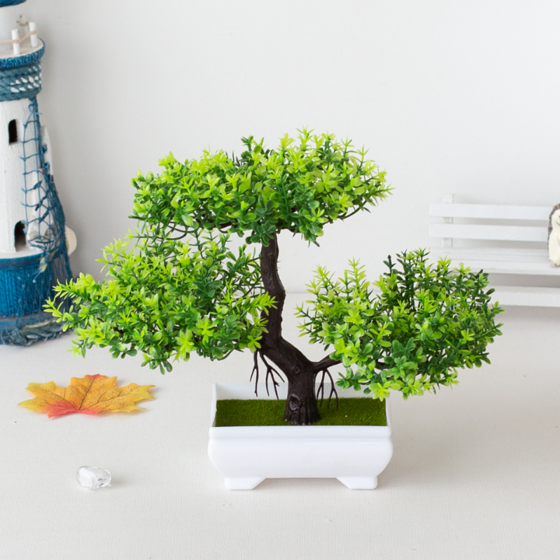 1pcs Artificial Plants Bonsai  - Bonsai Garden For Home recension och pris