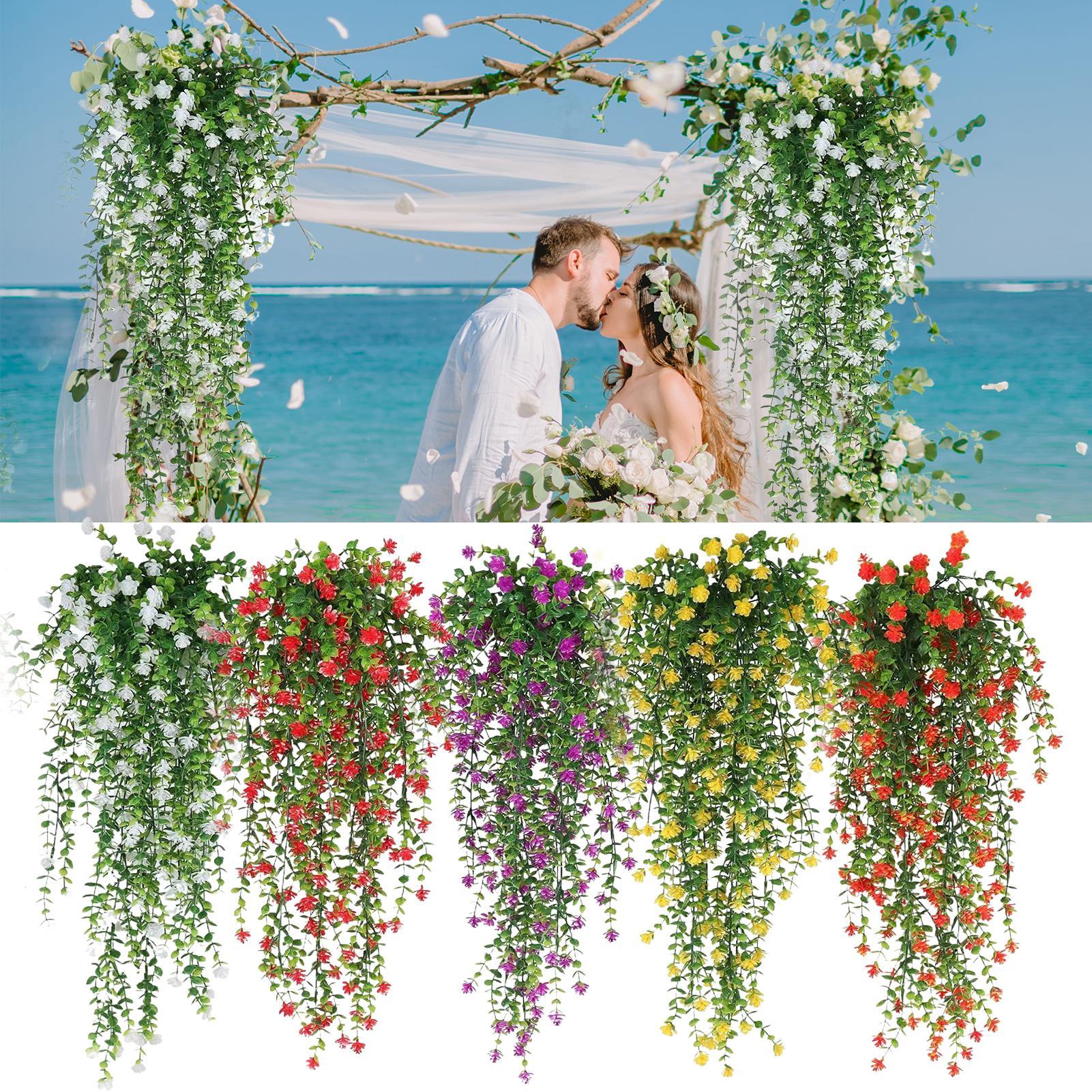 Simulated Flowers Ivy Vines Wa - Bonsai Garden Wall recension och pris