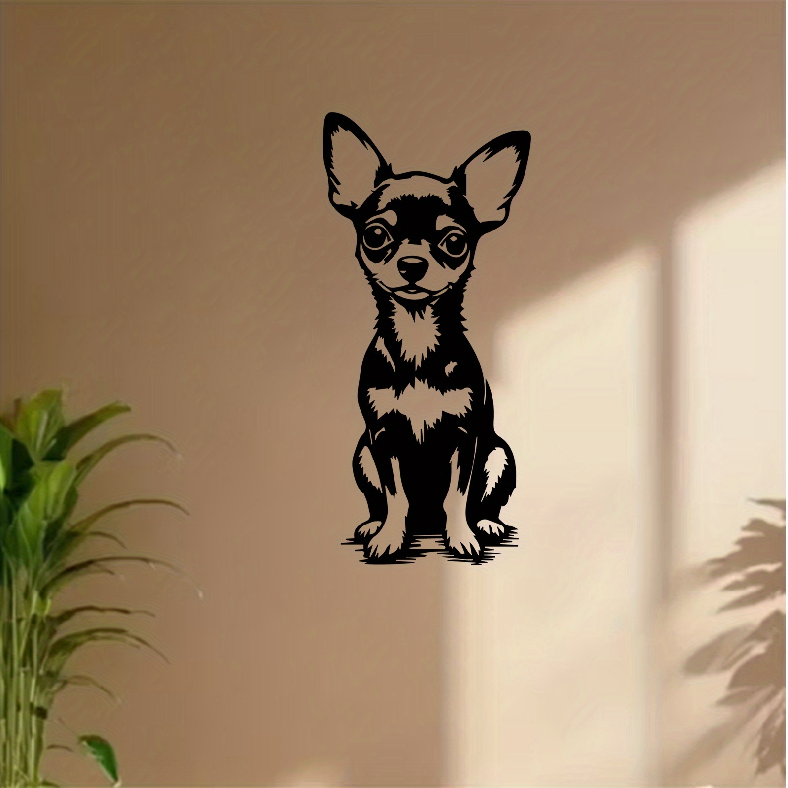 Mordern Metal Wall Art Cute Ch - Bonsai Garden Ornaments recension och pris