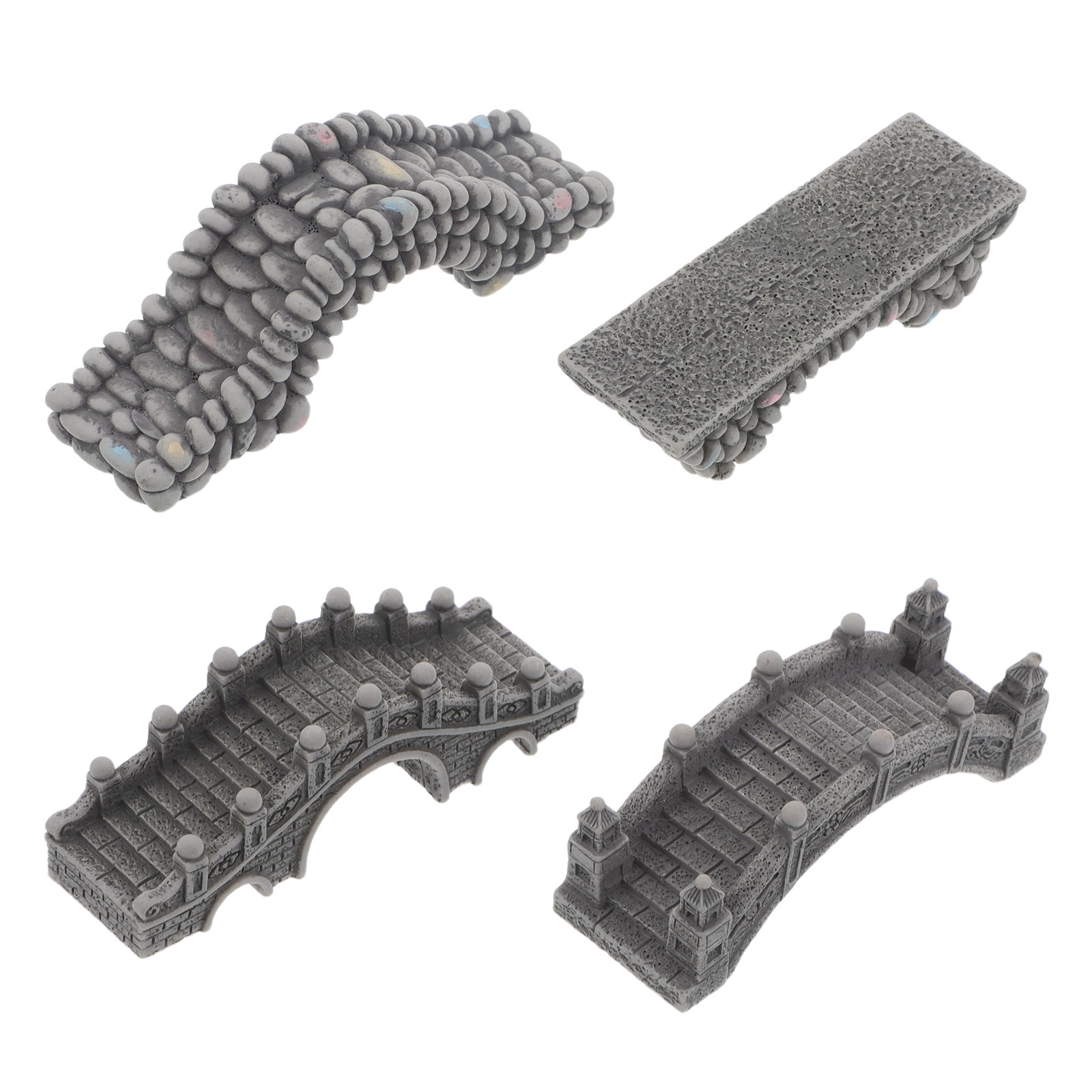 4Pcs Mini Garden Arch Bridge C - Bonsai Garden Design recension och pris