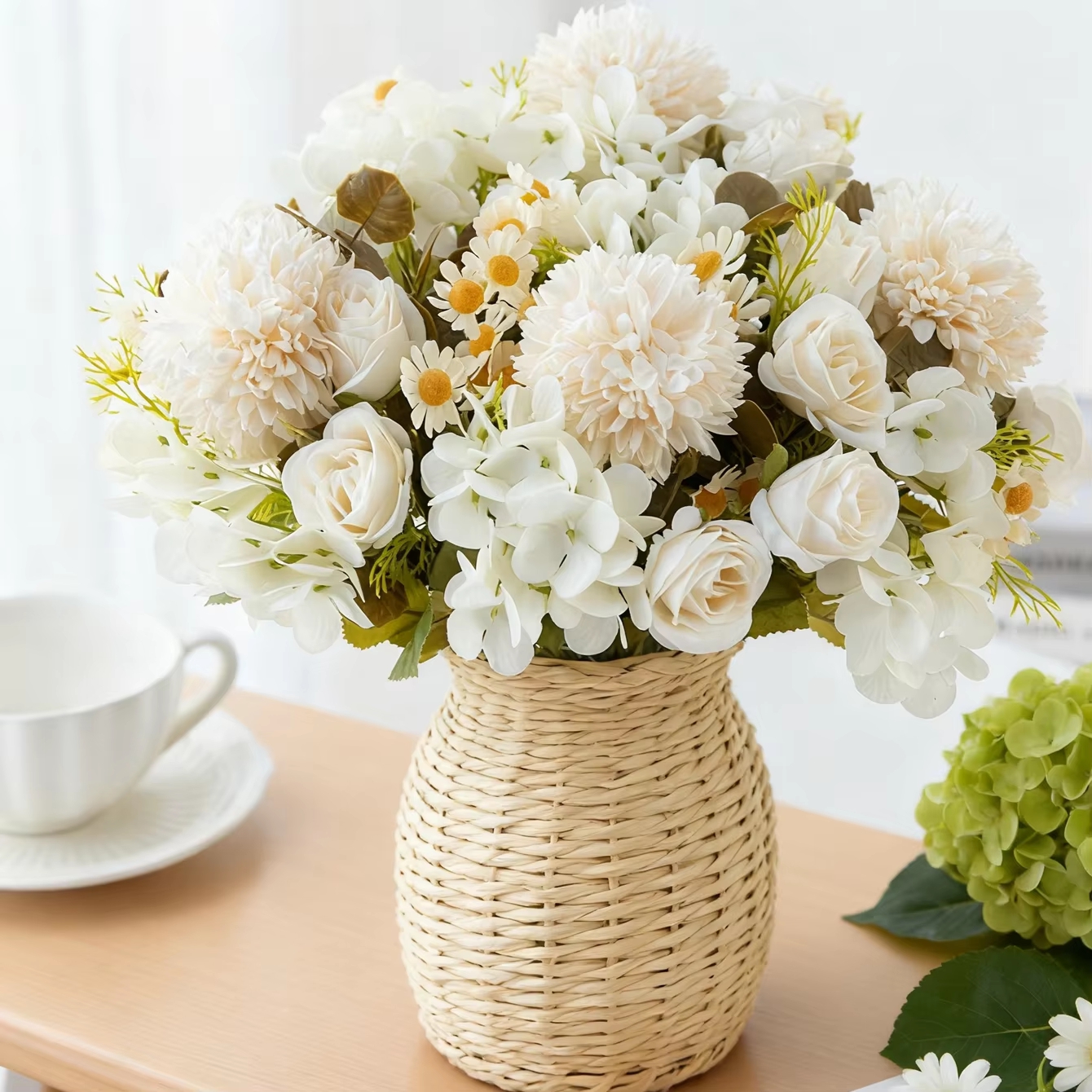 Artificial Chamomile Hydrangea - Bonsai Garden Wall recension och pris