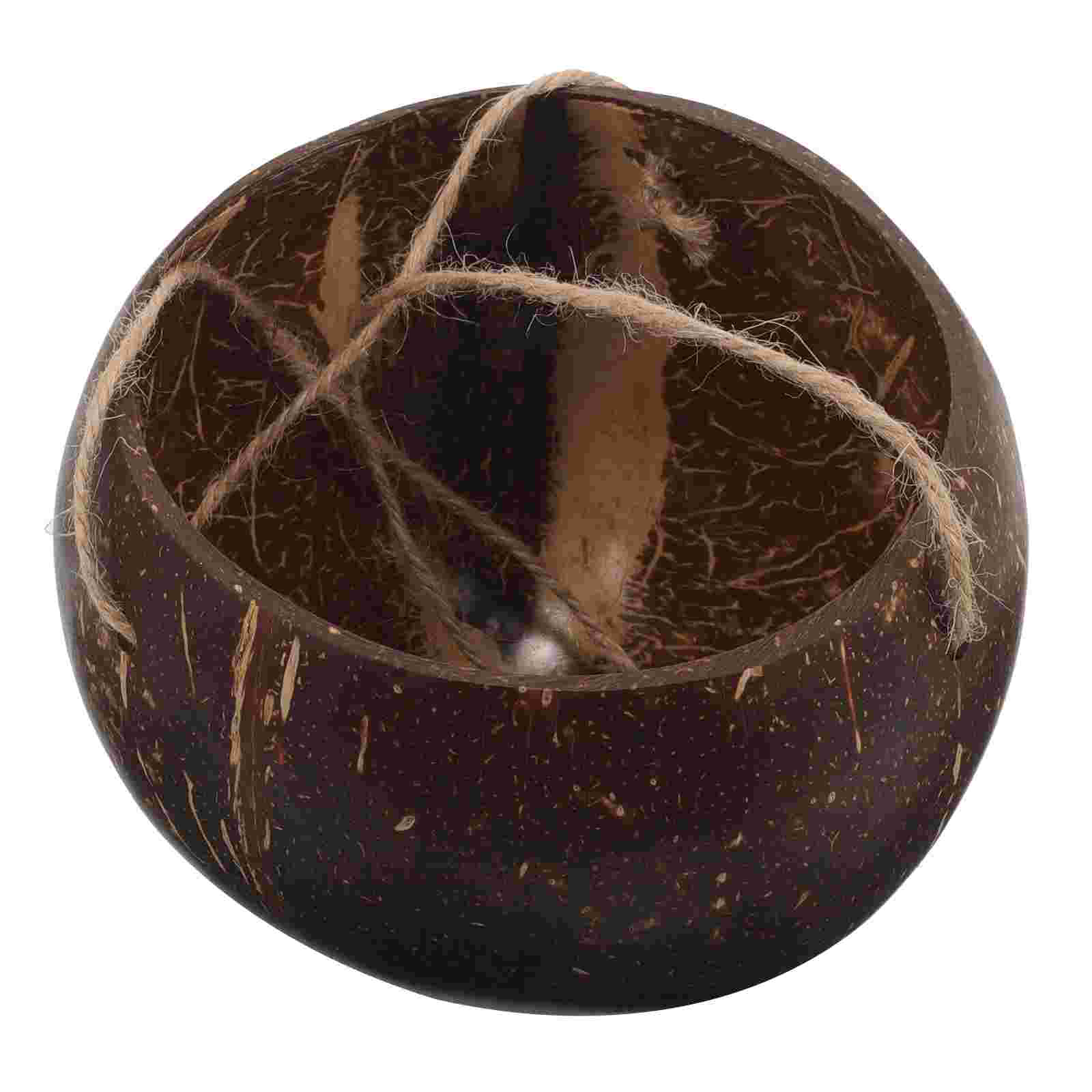 Large Hanging Planter Coconut  - Mini Bonsai Zen Garden recension och pris