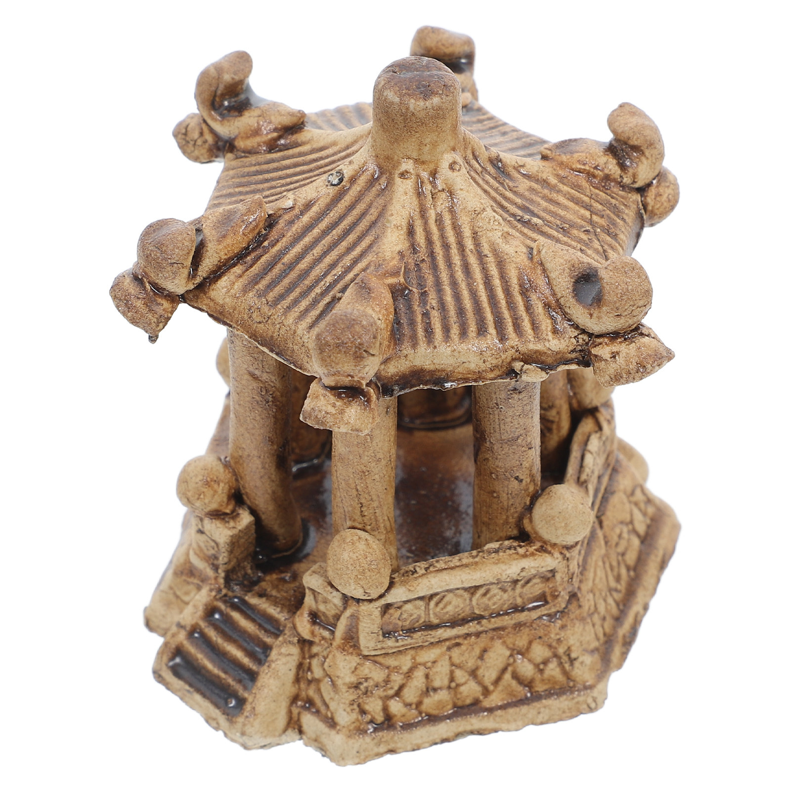Miniature Ceramic Pagoda Hexag - Bonsai Garden Usa recension och pris