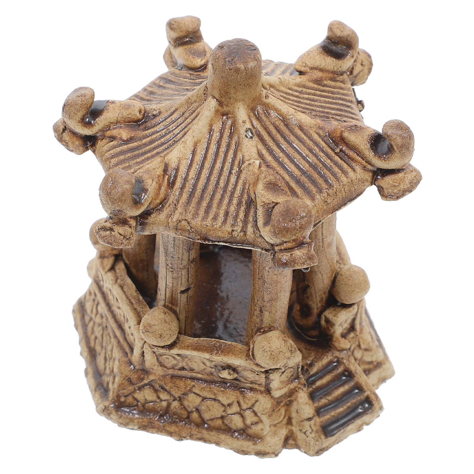 Miniature Ceramic Pagoda Hexag - Bonsai Garden Usa recension och pris
