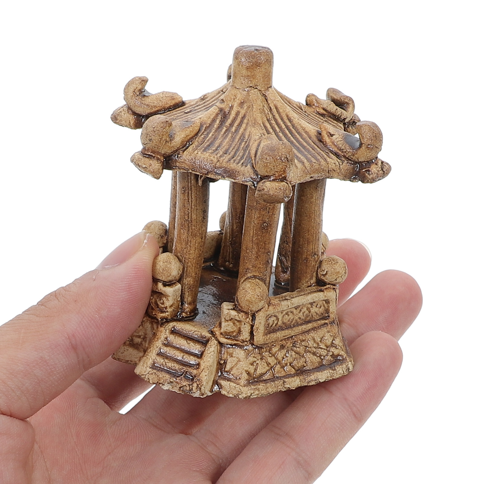 Miniature Ceramic Pagoda Hexag - Bonsai Garden Usa recension och pris