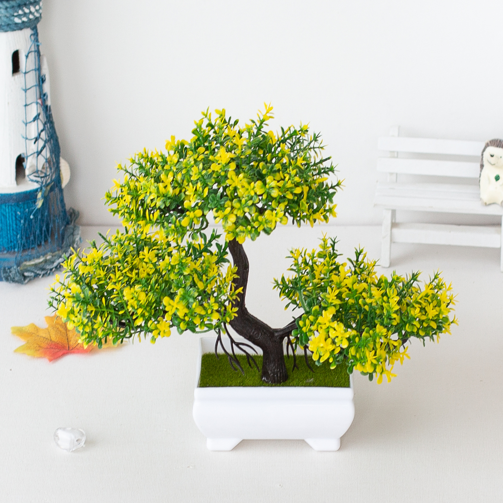 Artificial Plants Potted Bonsa - Bonsai Garden For Home recension och pris