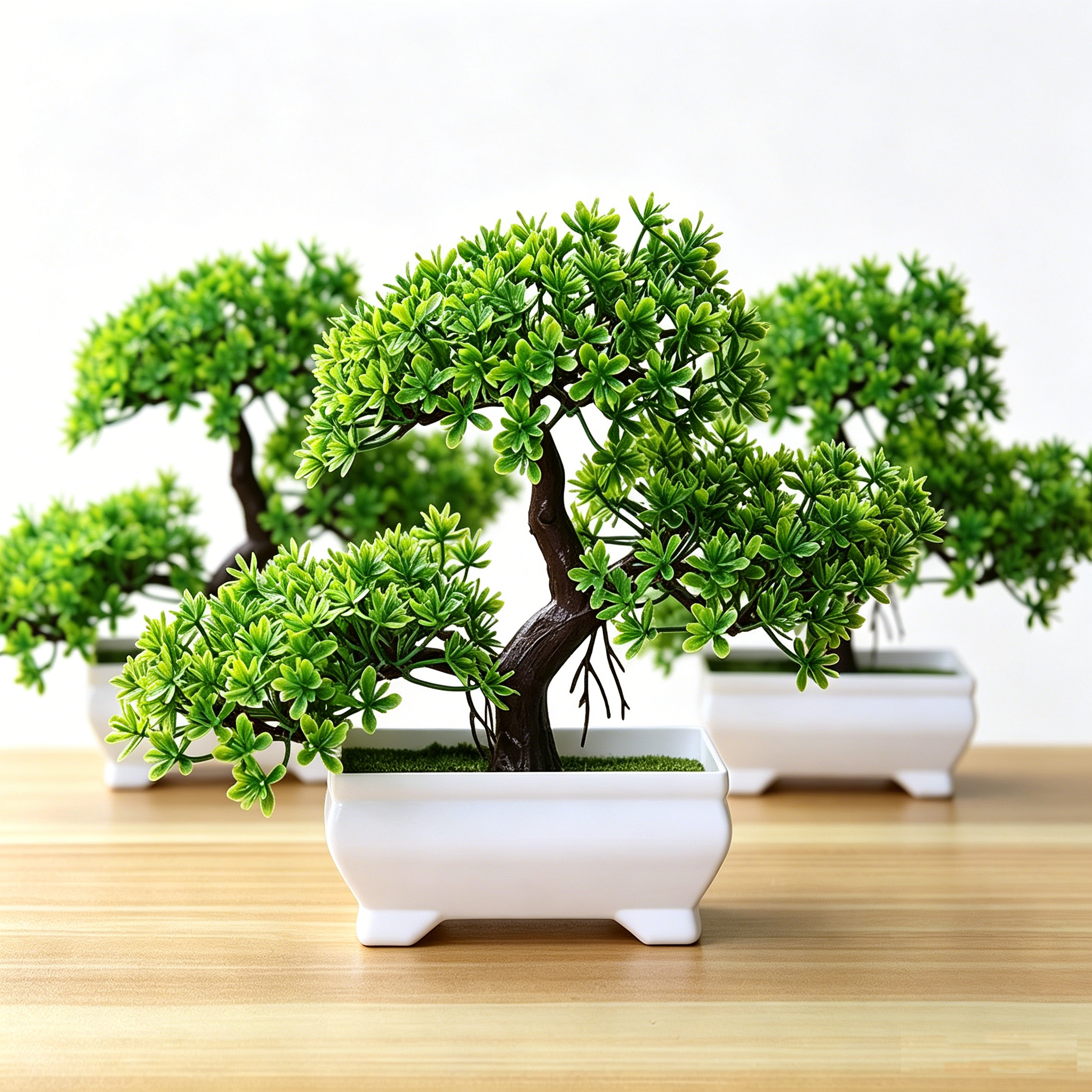1/2Pcs Artificial Bonsai Tree  - Bonsai Garden For Home recension och pris